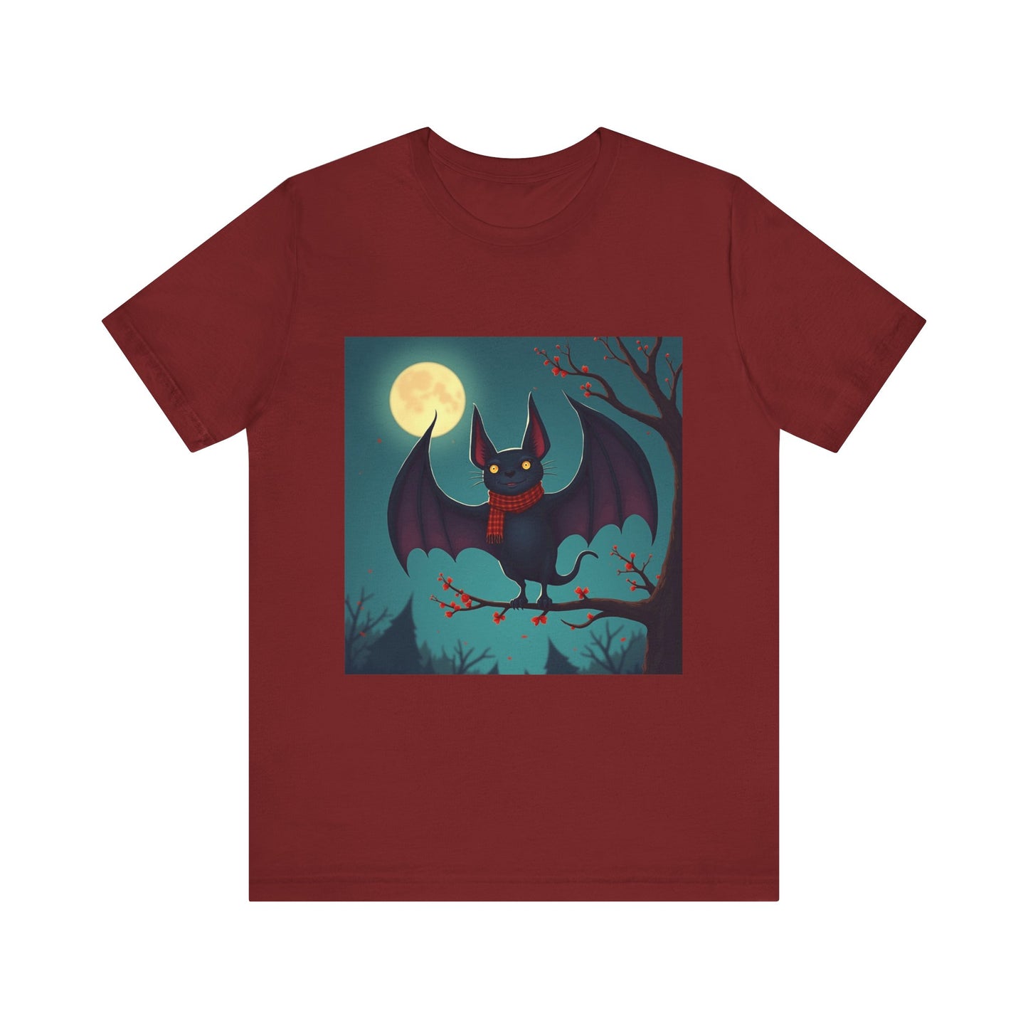 Cute Cold Bat Unisex Jersey Tee