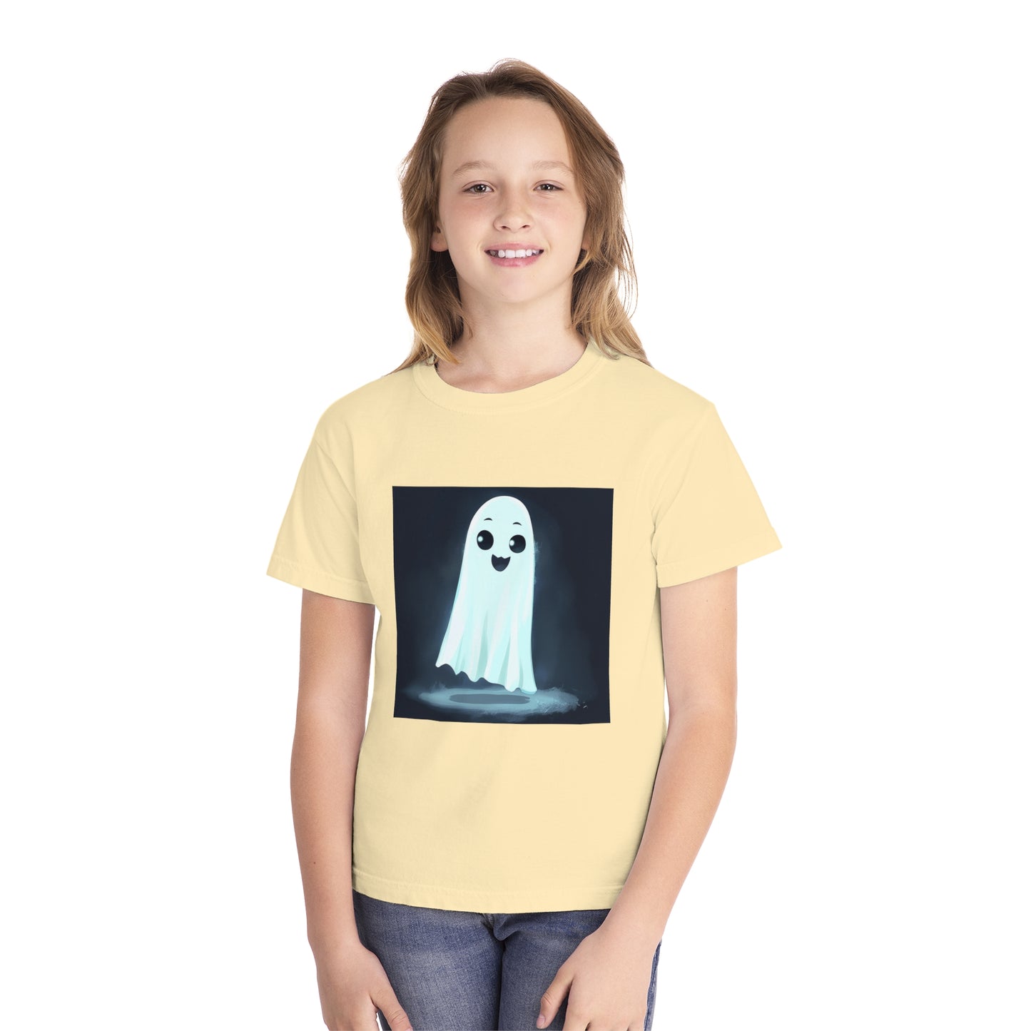 Cute Haunting Ghost Youth Midweight Tee