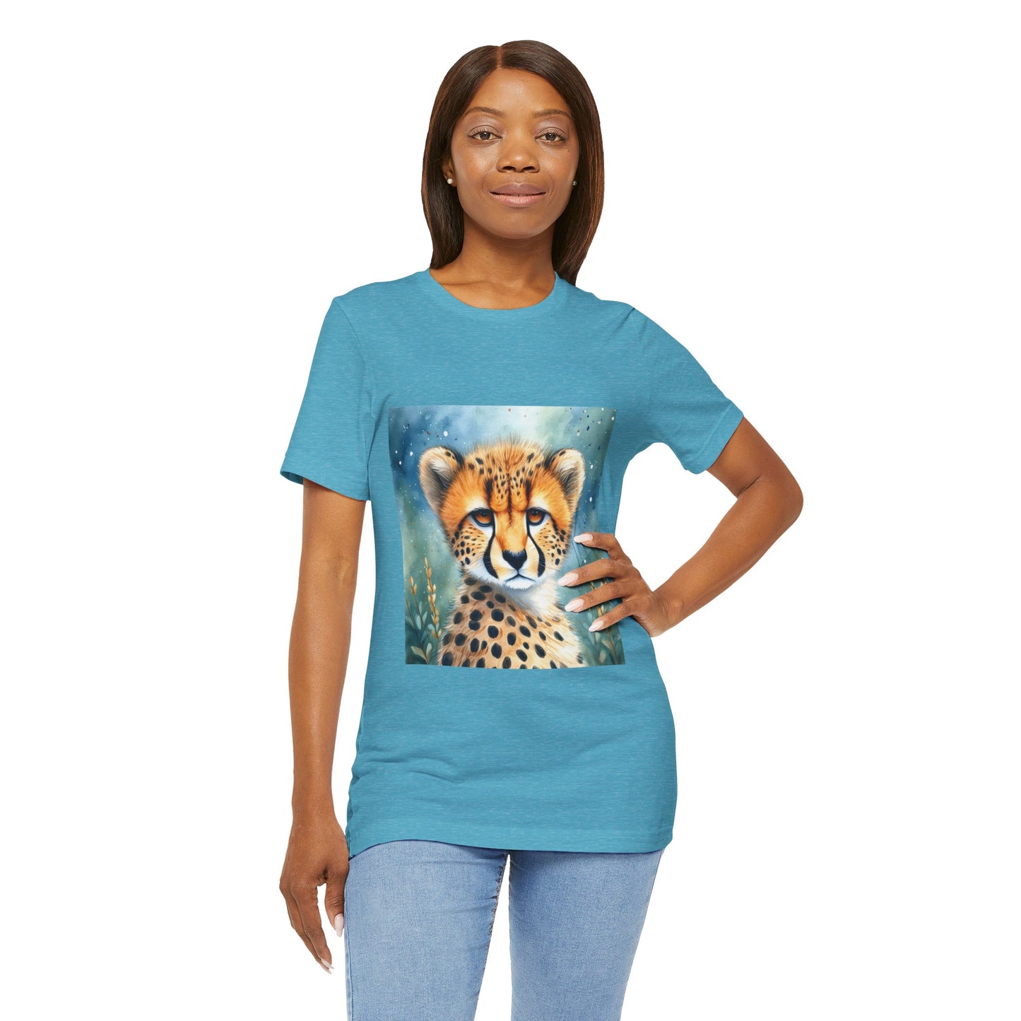 Cheetah Unisex Jersey Short Sleeve Tee