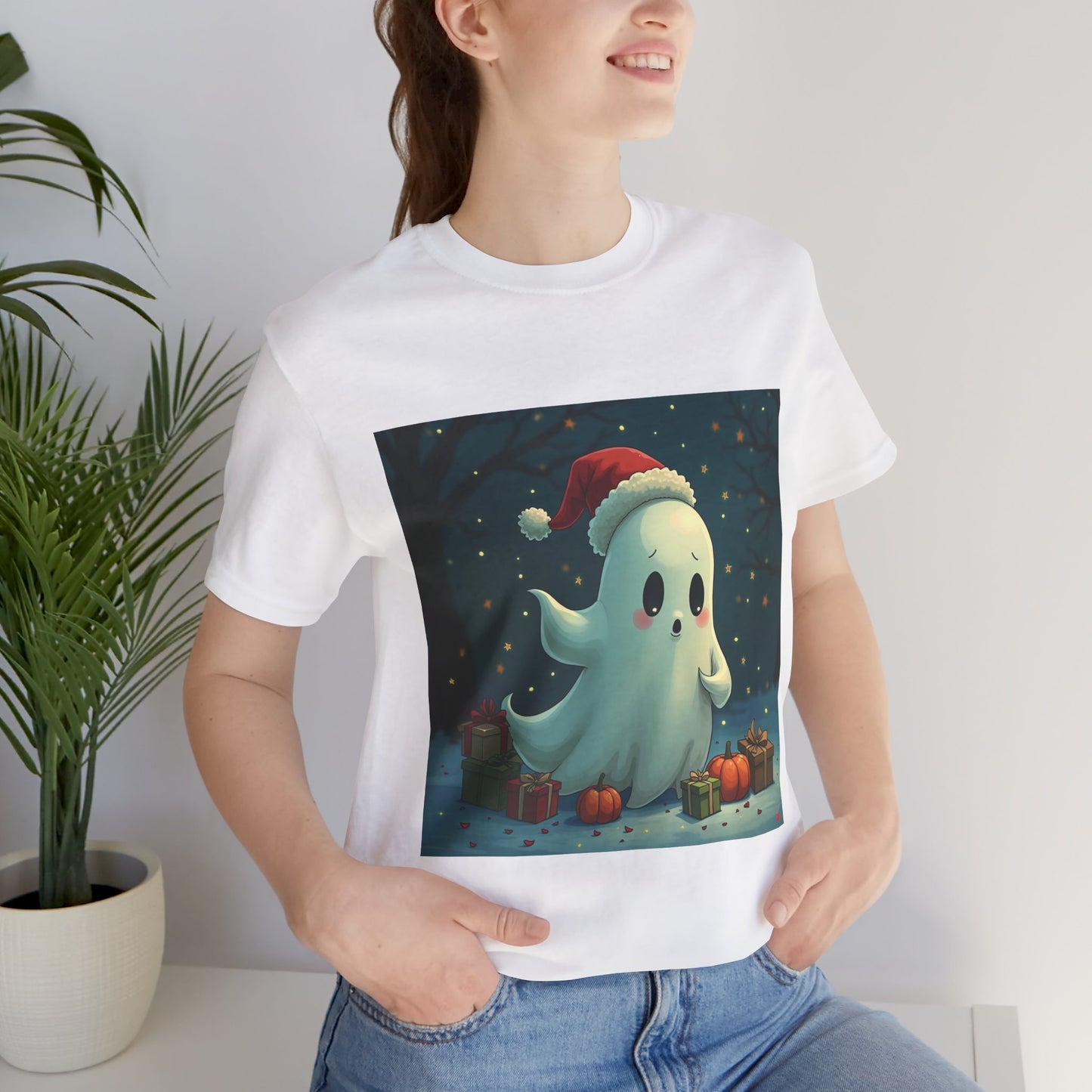 Ghost of Christmas Present Unisex Jersey Tee