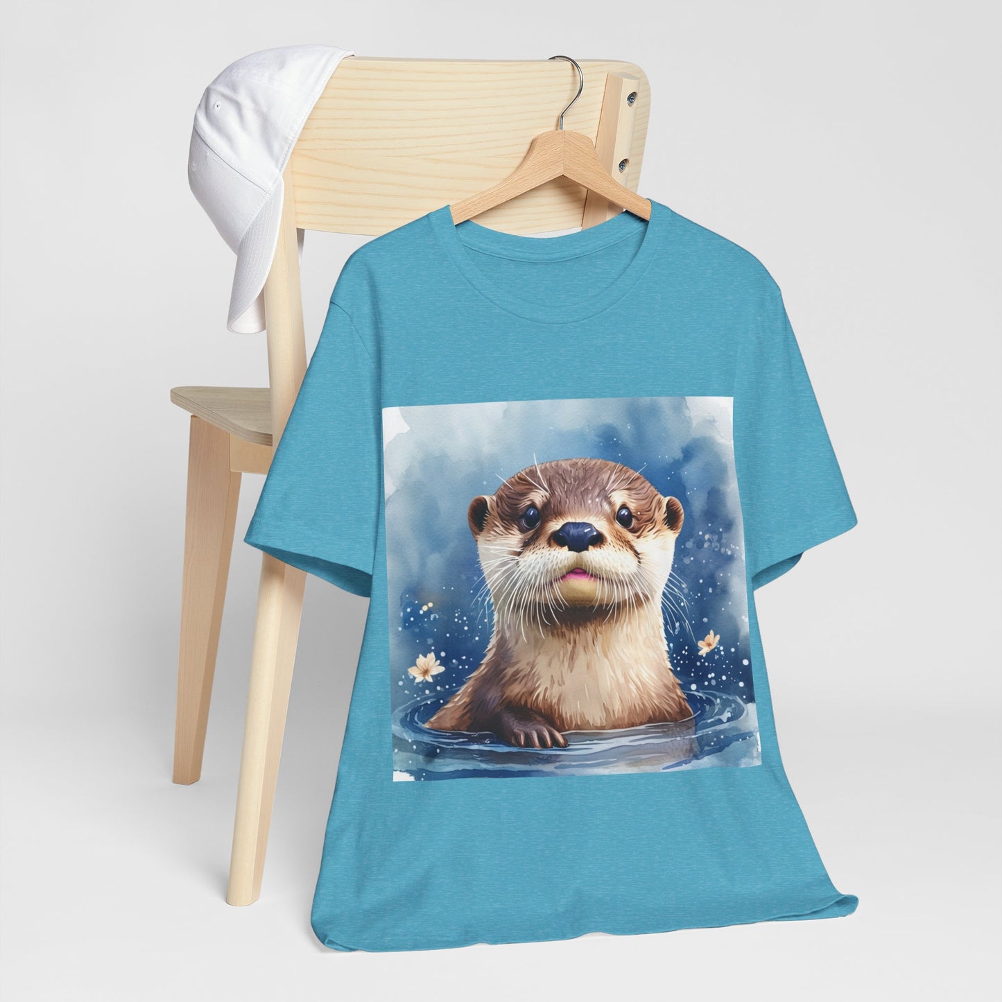 Cute Otter Unisex Jersey Short Sleeve Tee