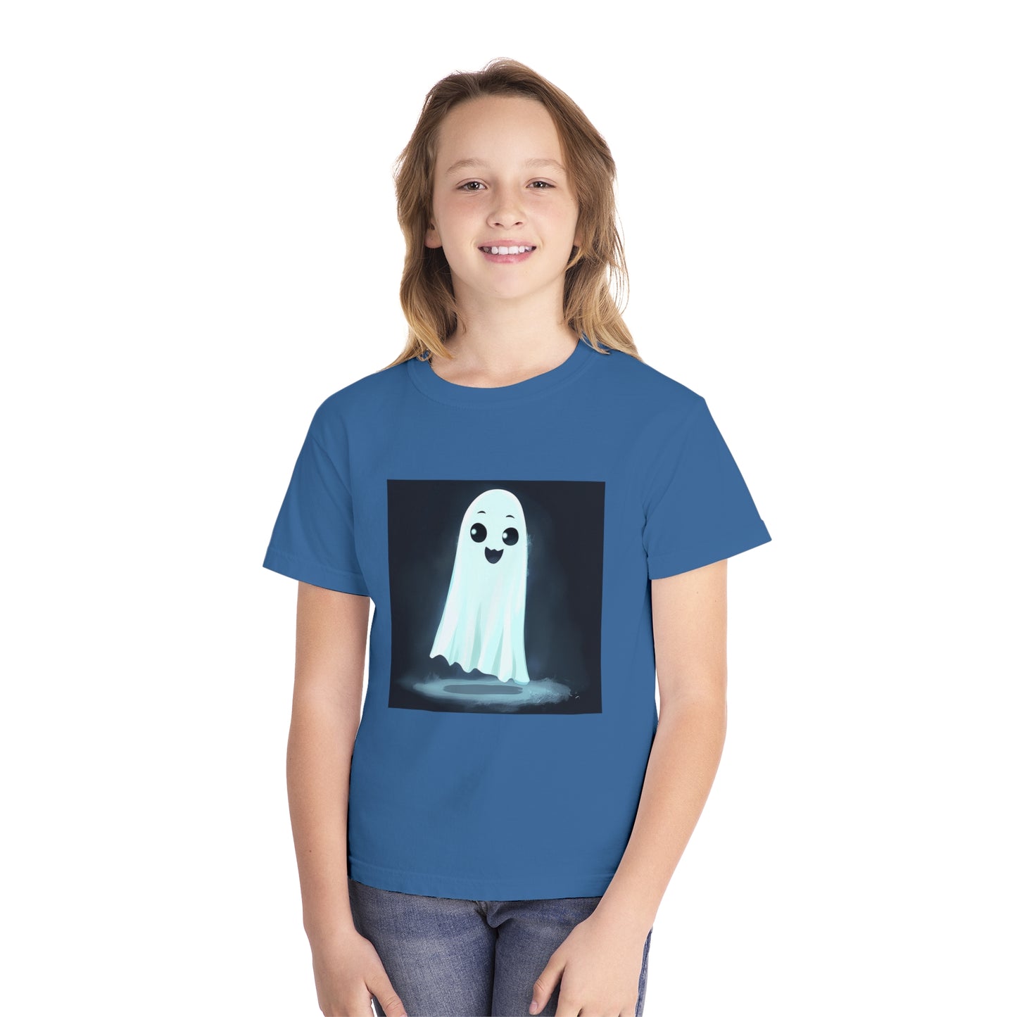 Cute Haunting Ghost Youth Midweight Tee