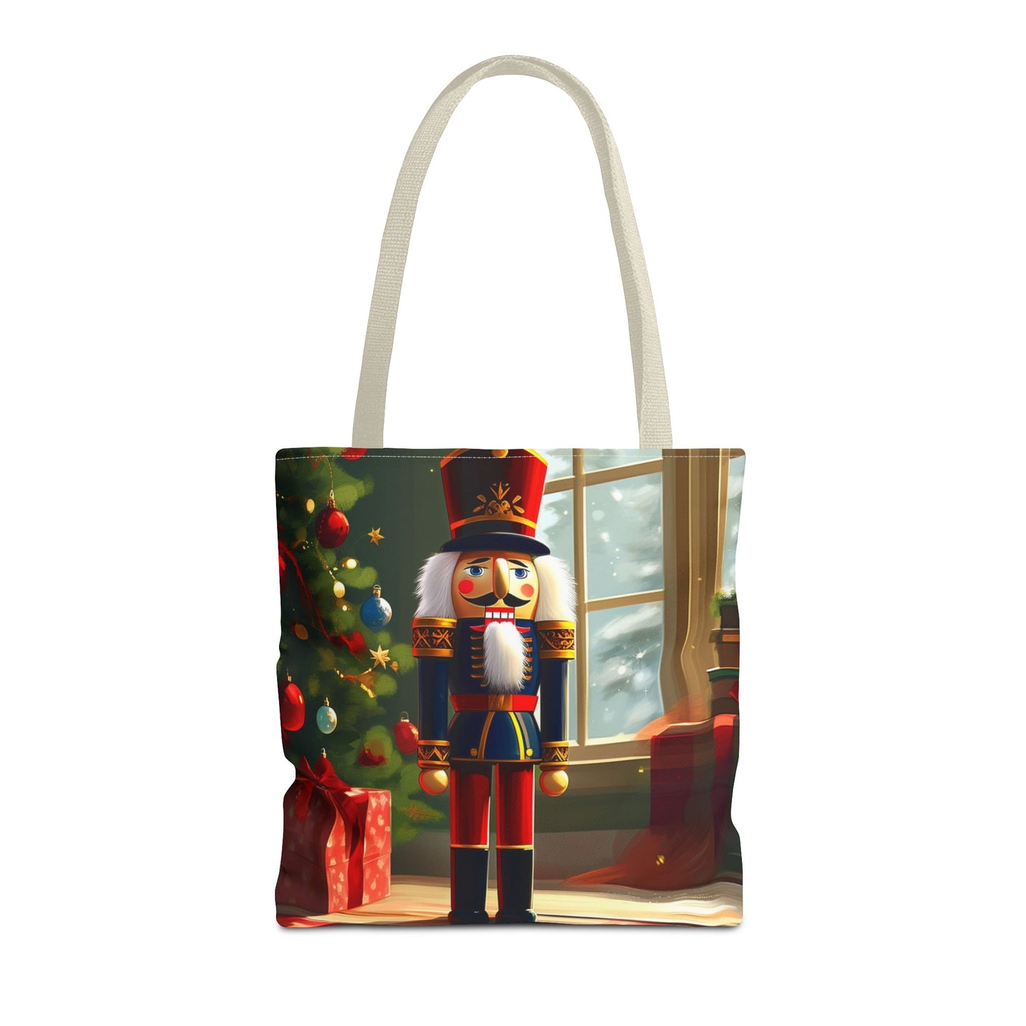 Holiday Nutcracker Tote Bag (AOP)