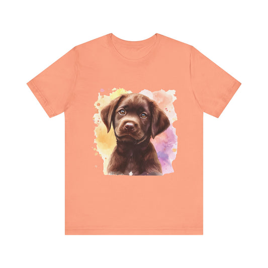 Chocolate Lab Unisex Jersey Short Sleeve Tee