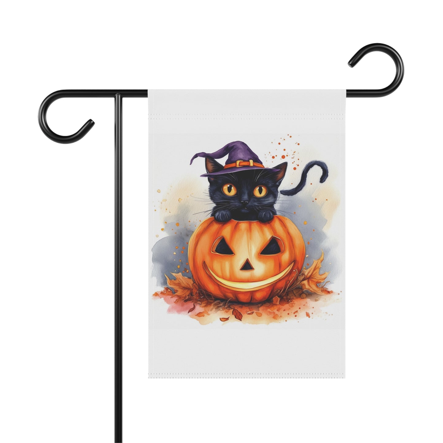 Halloween Cat Garden & House Banner