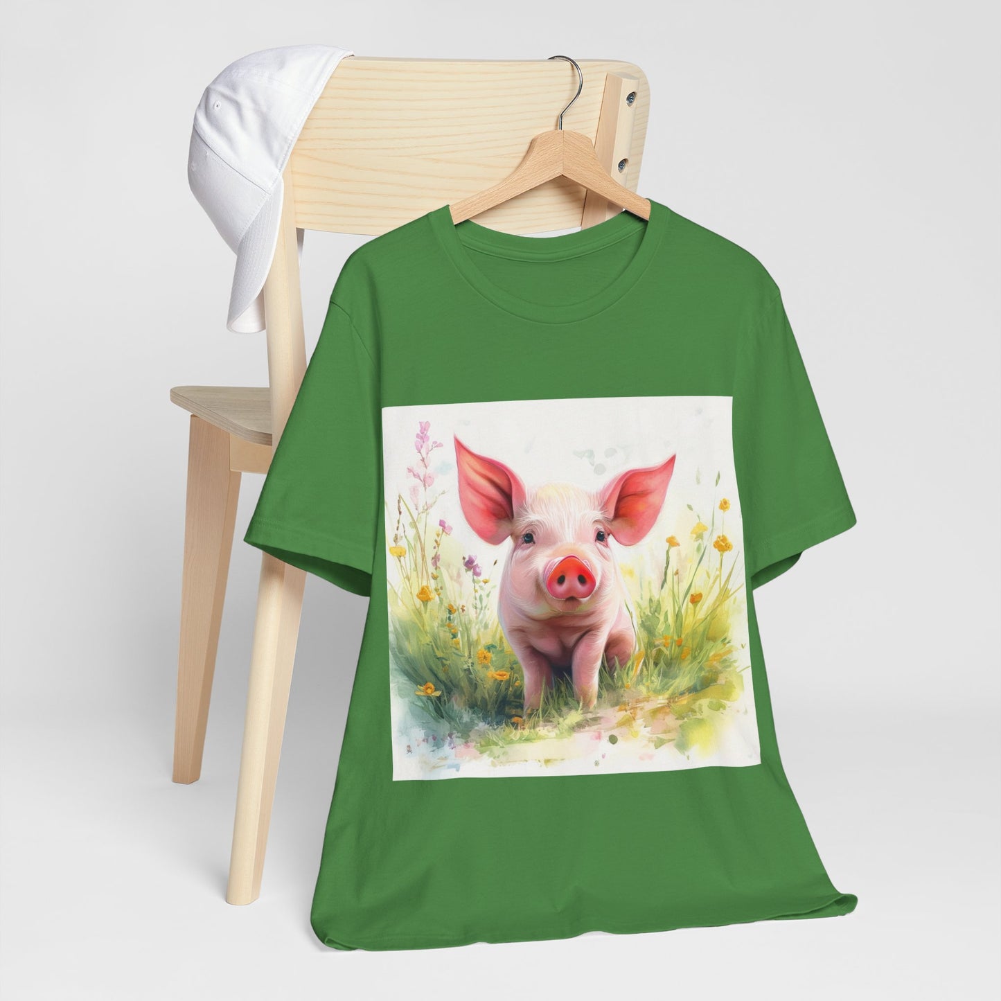 Playful Piglet Unisex Jersey Short Sleeve Tee