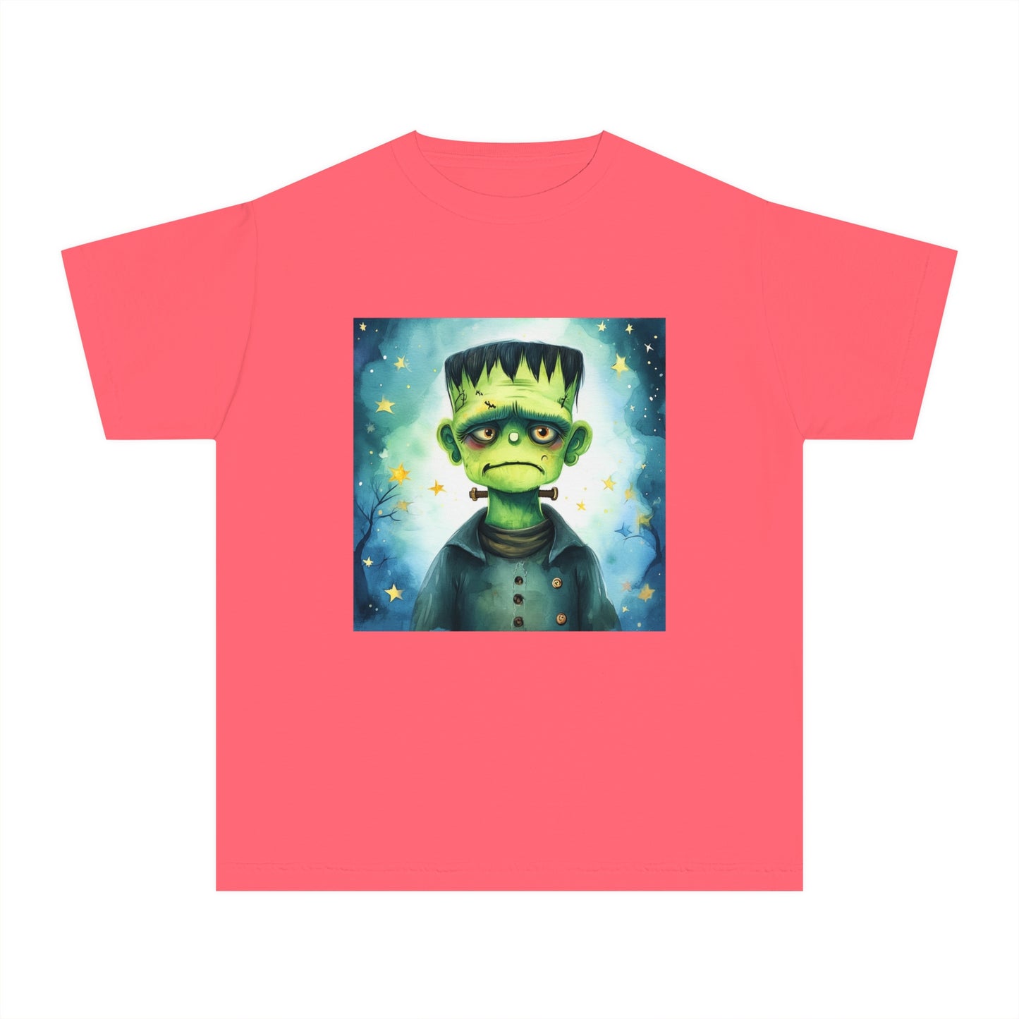 Cute Frankenstein Monster Youth Midweight Tee