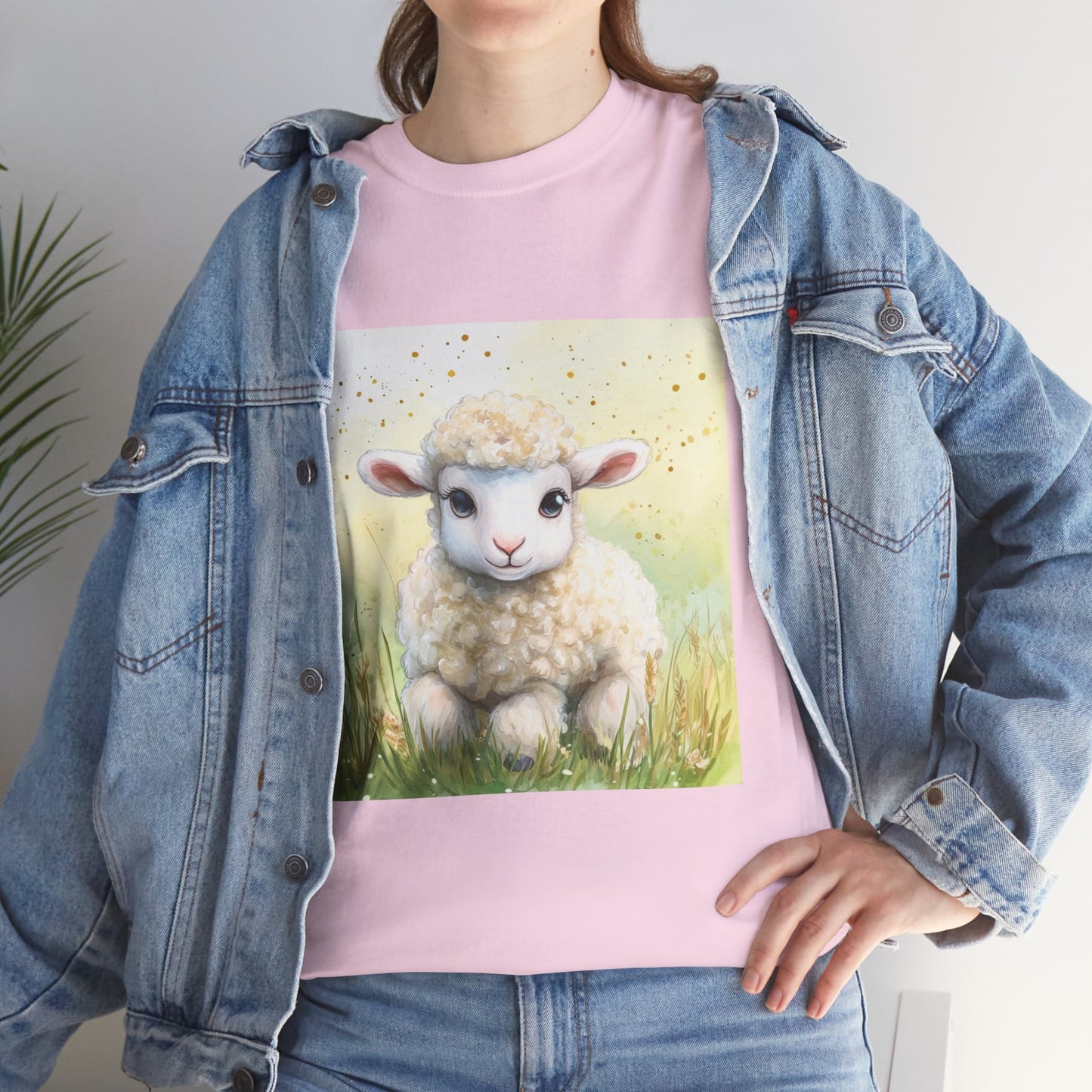 Baby Lamb Unisex Heavy Cotton Tee