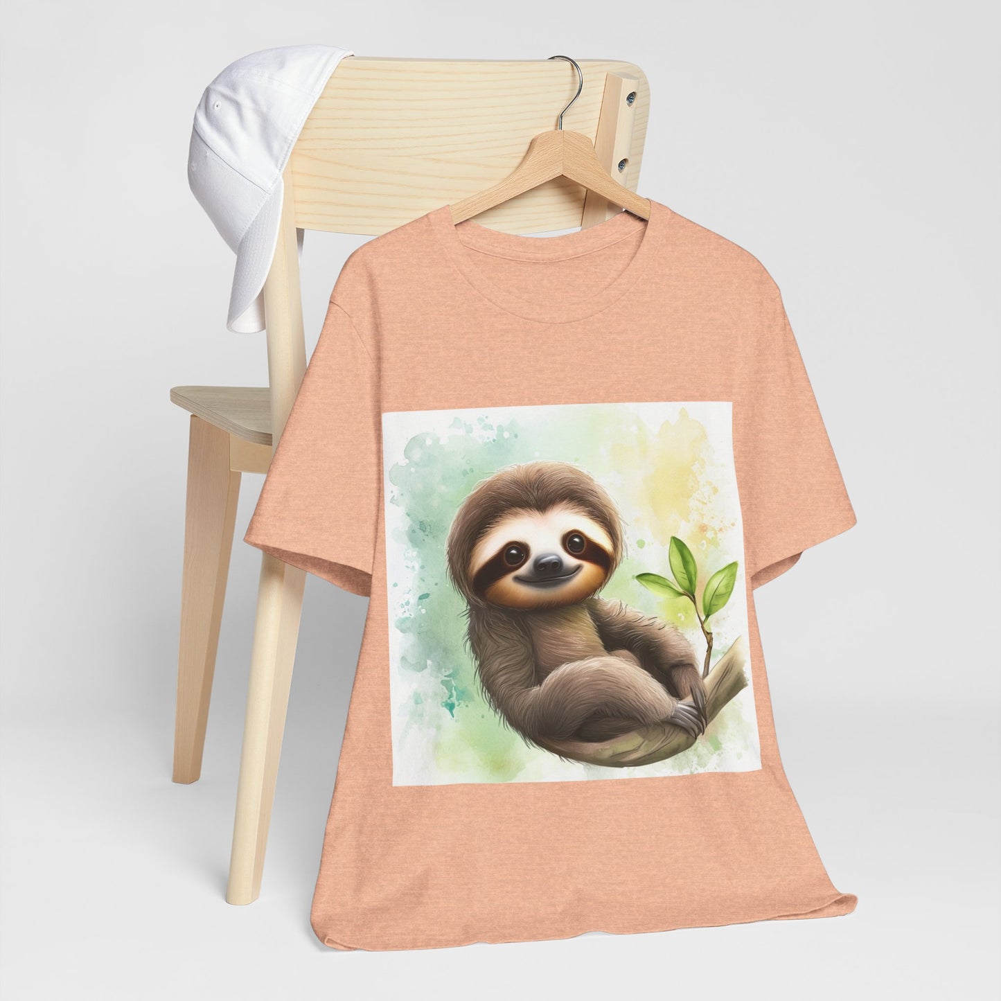 Cute Sloth Unisex Jersey Short Sleeve Tee