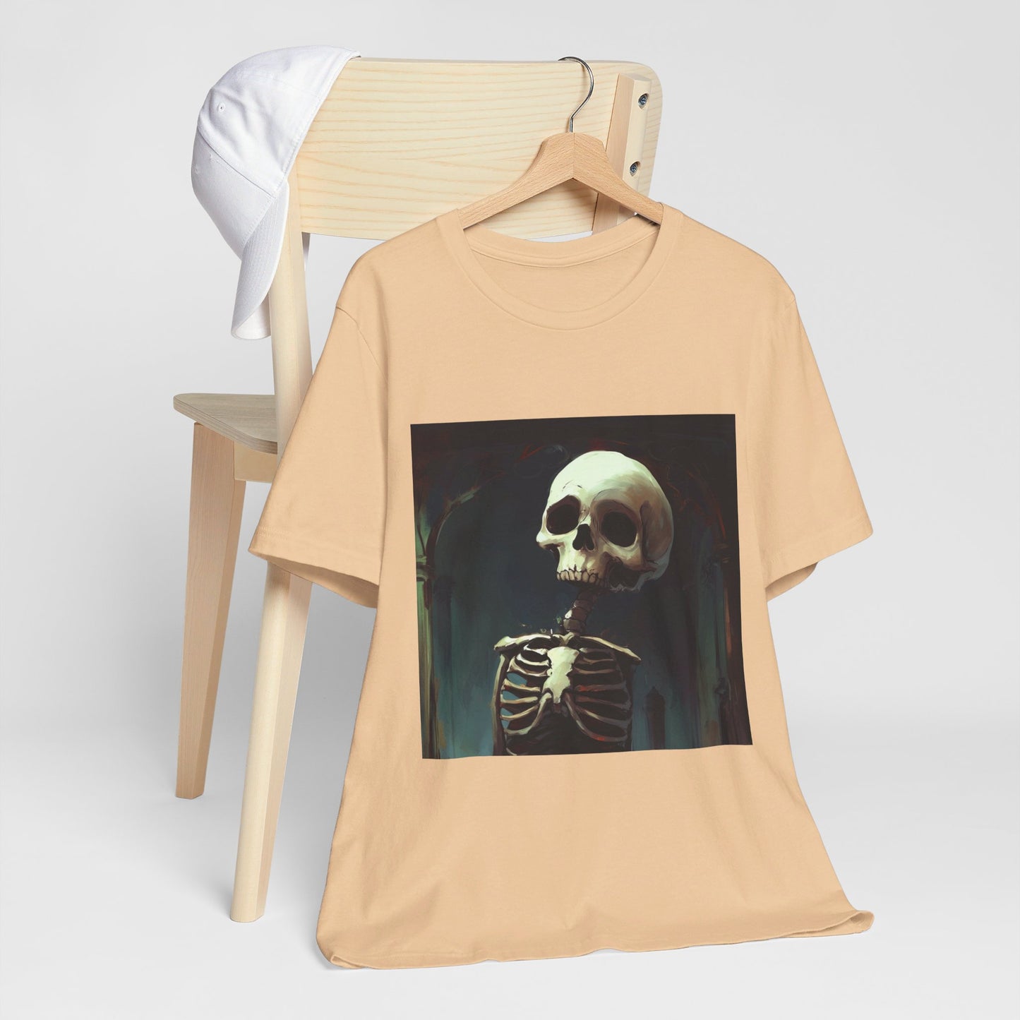 Scary Skeleton Unisex Jersey Short Sleeve Tee