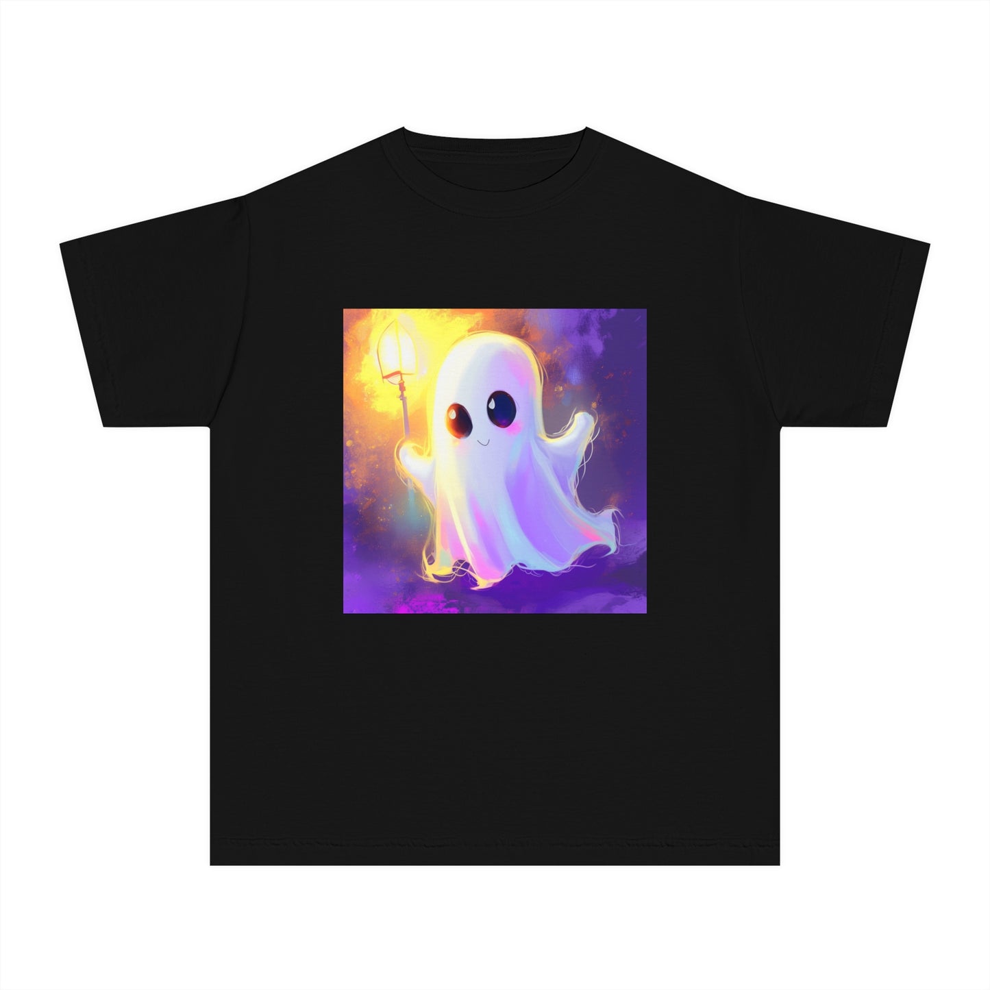 Cute Cartoon Ghost Youth Midweight Tee