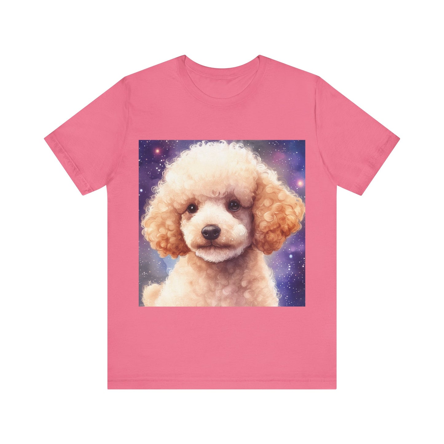 Fluffy Poodle Unisex Jersey Short Sleeve Tee