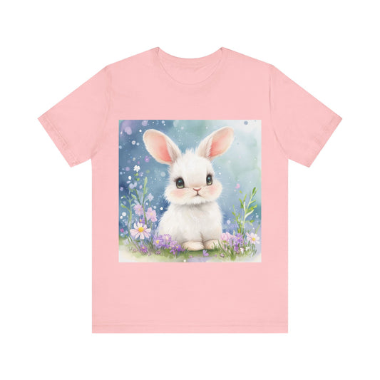 Adorable Bunny Unisex Jersey Short Sleeve Tee