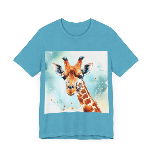 Cute Giraffe Unisex Jersey Short Sleeve Tee