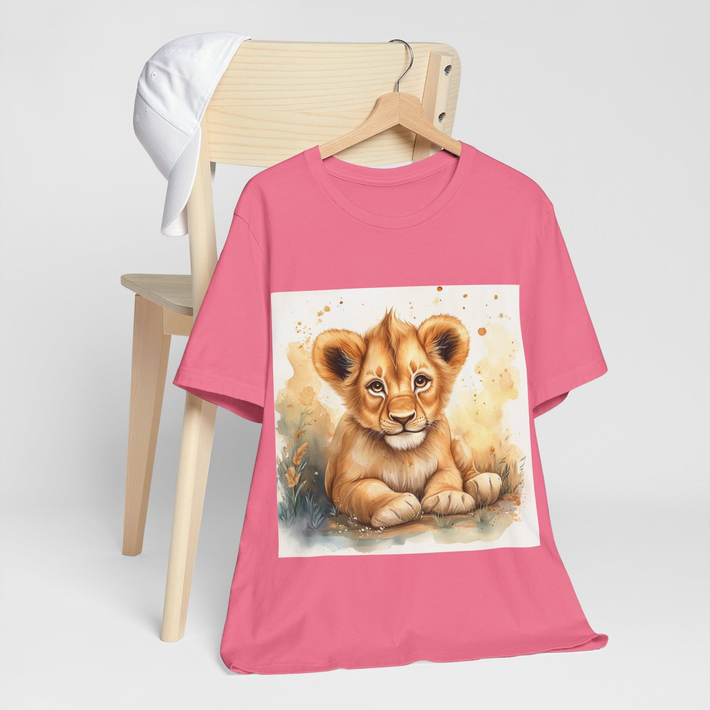 Cute Lion Cub Unisex Jersey Short Sleeve Tee