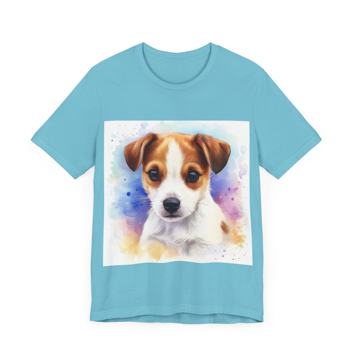 Cute Jack Russell Unisex Jersey Short Sleeve Tee