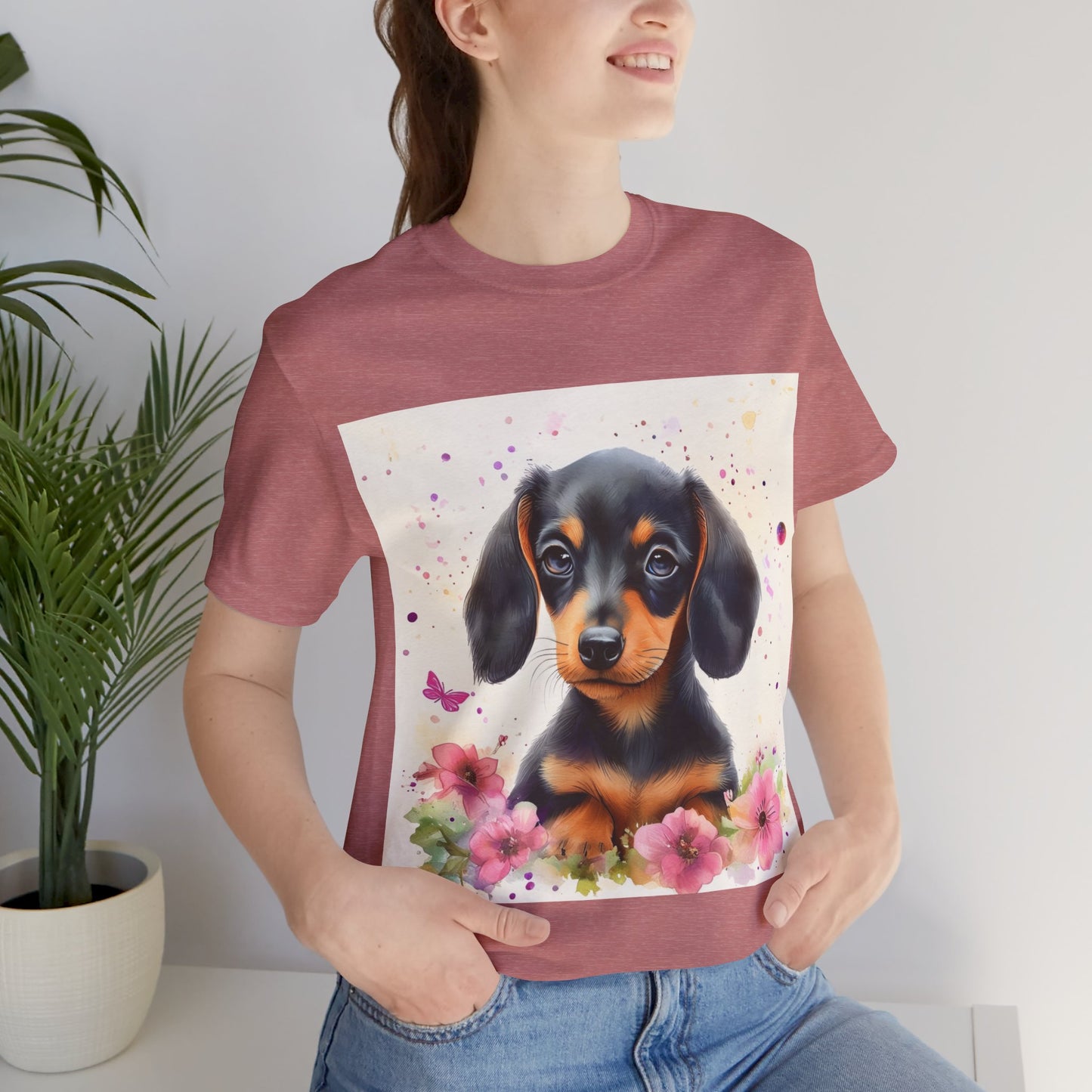 Dachshund Unisex Jersey Short Sleeve Tee