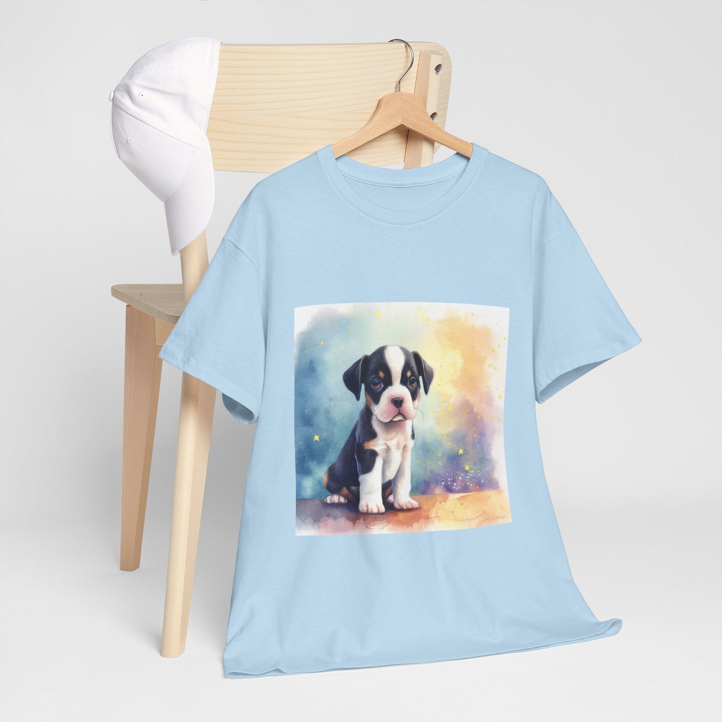 Boston Puppy Unisex Heavy Cotton Tee