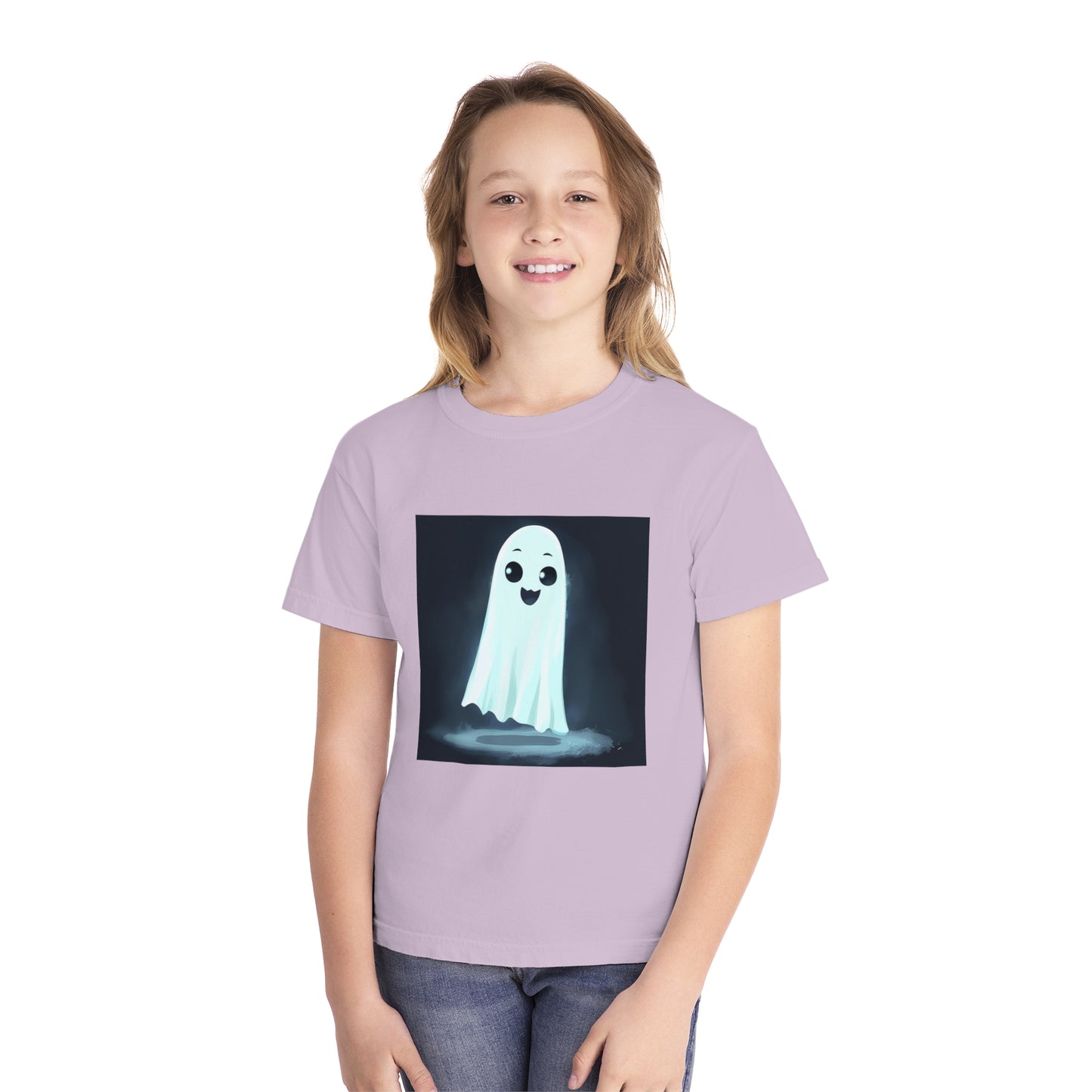 Cute Haunting Ghost Youth Midweight Tee