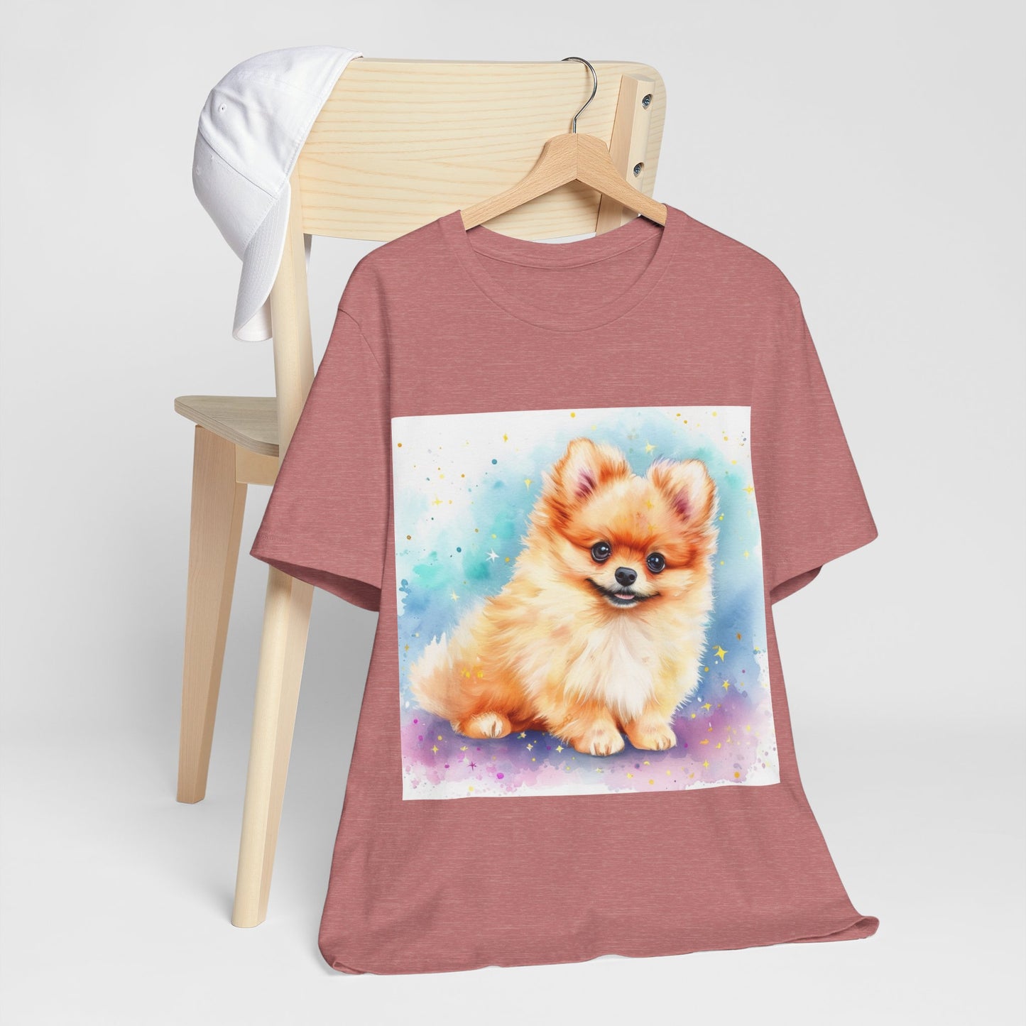 Pomeranian Unisex Jersey Short Sleeve Tee