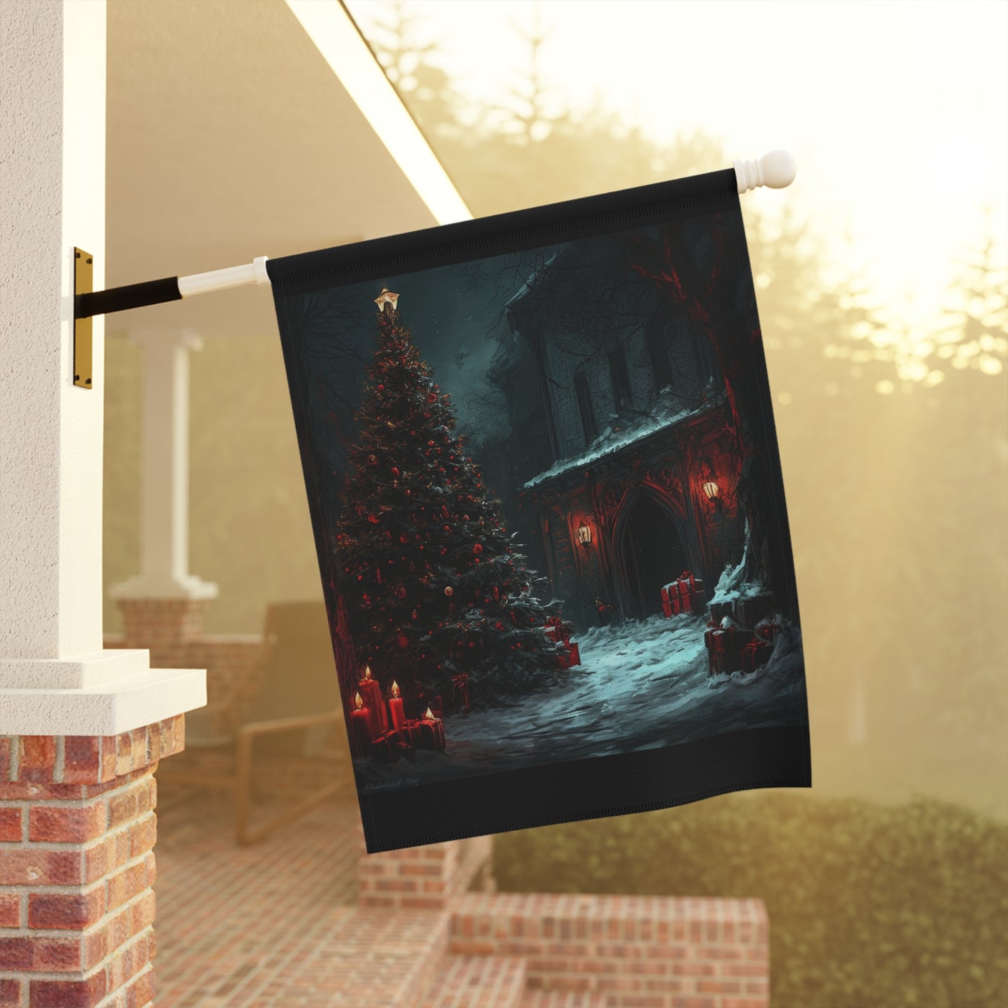 Ghost Town Holiday Garden & House Banner