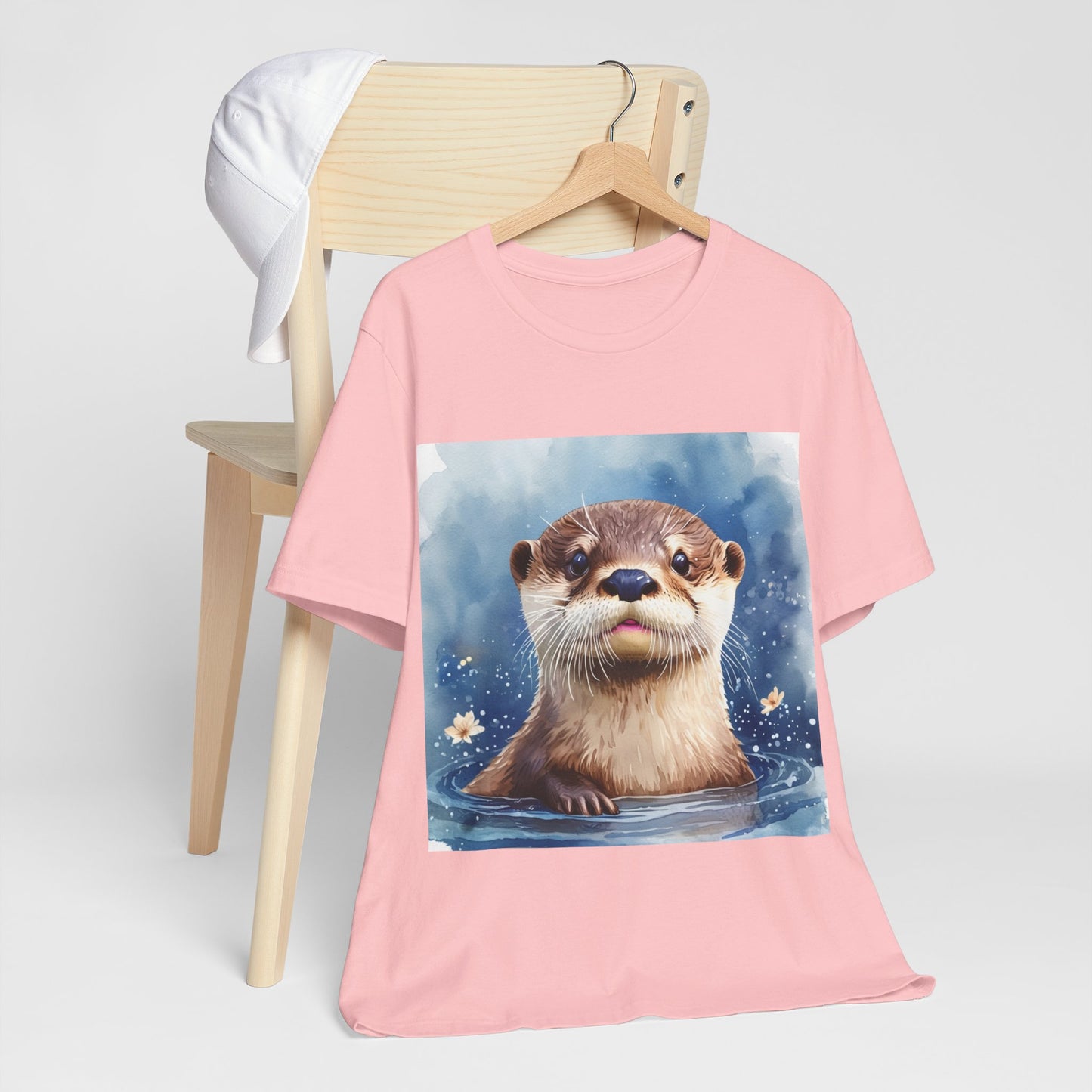 Cute Otter Unisex Jersey Short Sleeve Tee