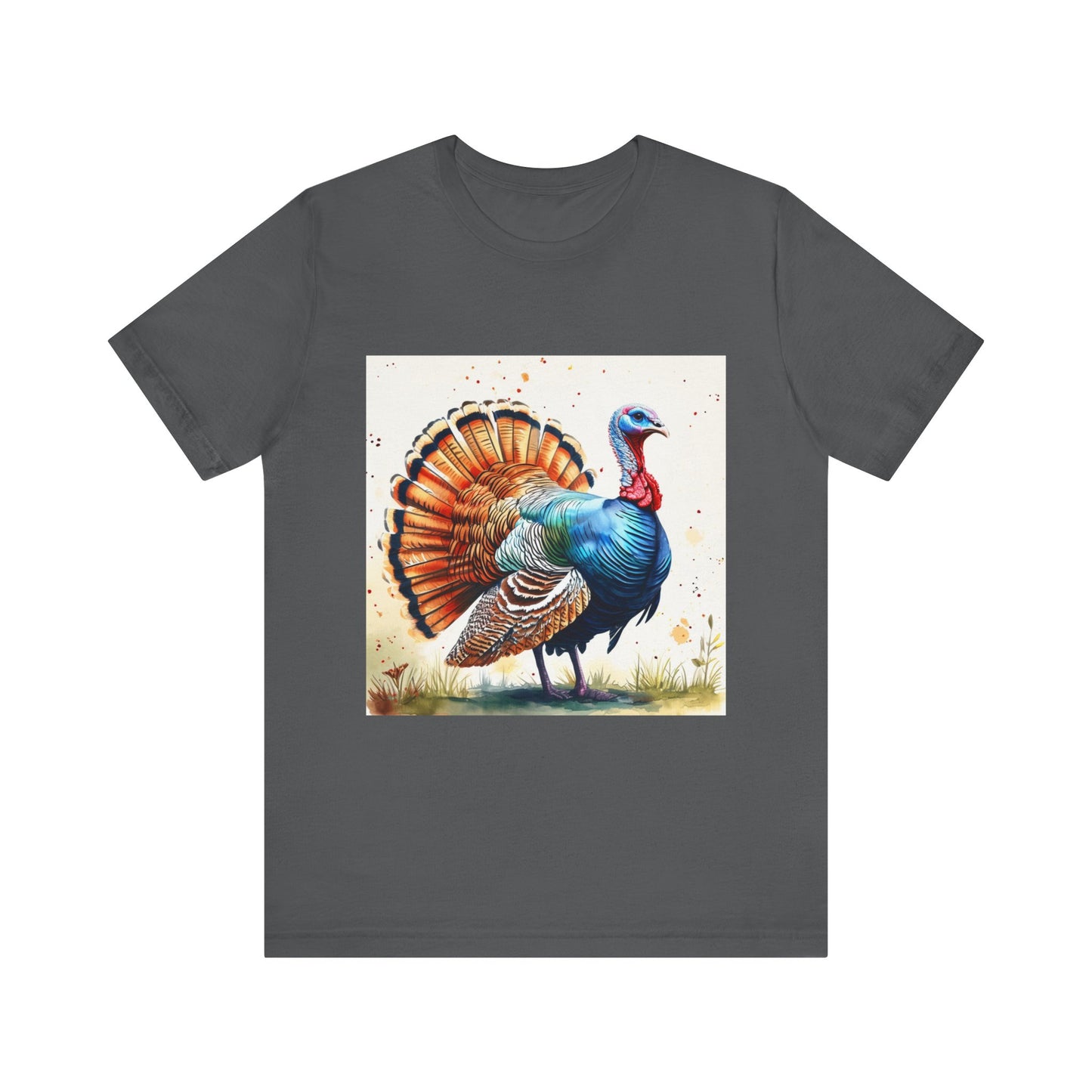 Cute Turkey Unisex Jersey Short Sleeve Tee