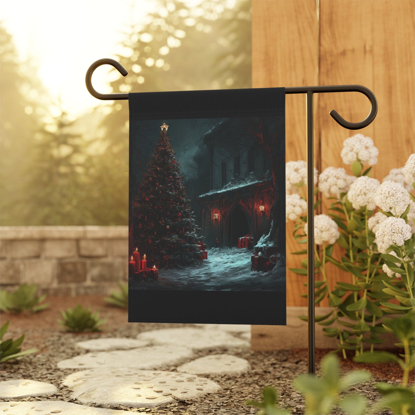 Ghost Town Holiday Garden & House Banner