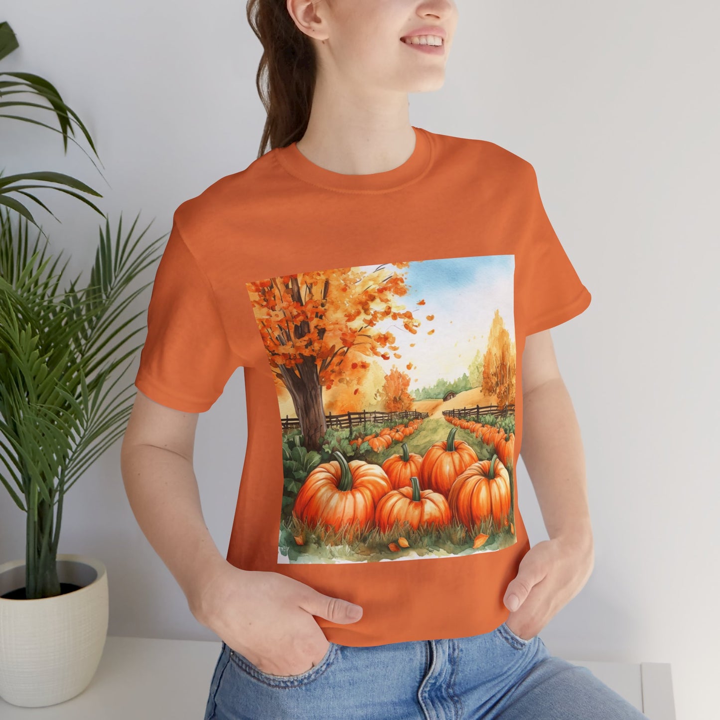 Pumpkin Patch Unisex Jersey Short Sleeve Tee