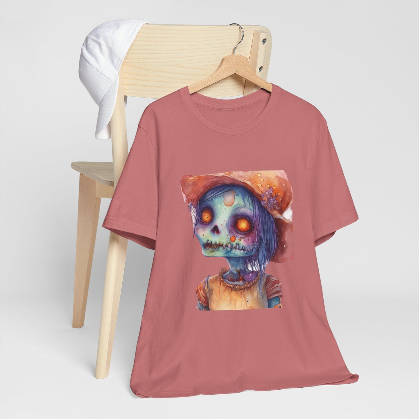 Cute Zombie Unisex Jersey Short Sleeve Tee