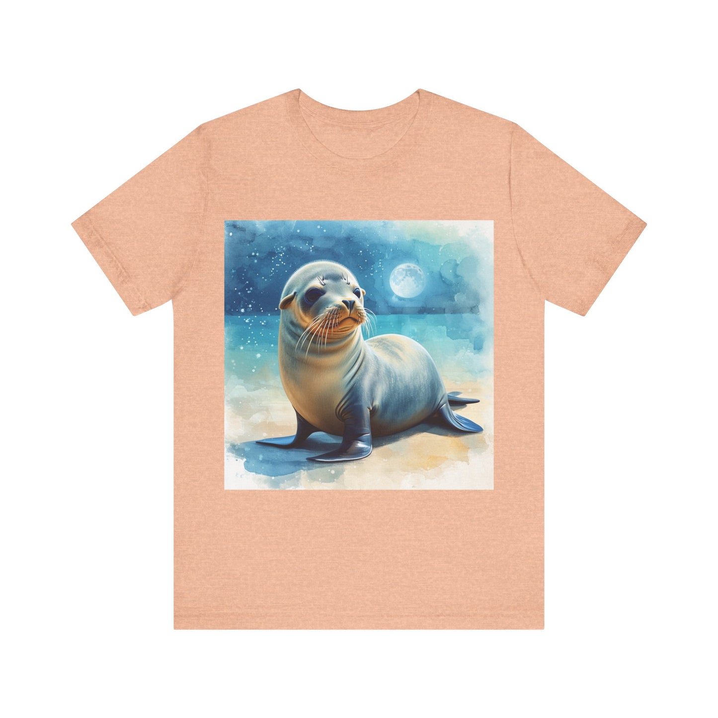 Cute Sea Lion Unisex Jersey Short Sleeve Tee