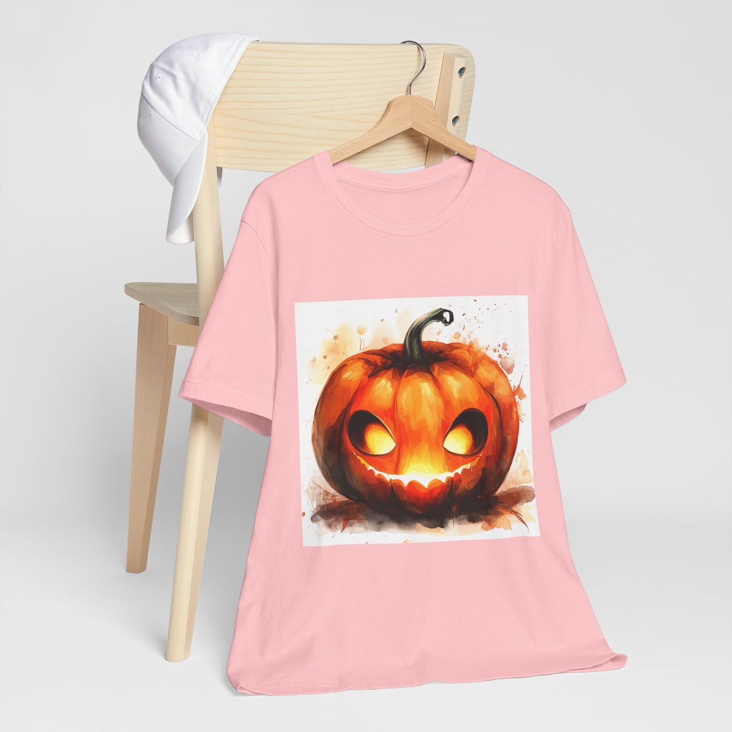 Cute Happy Jack o Lantern Unisex Jersey Short Sleeve Tee