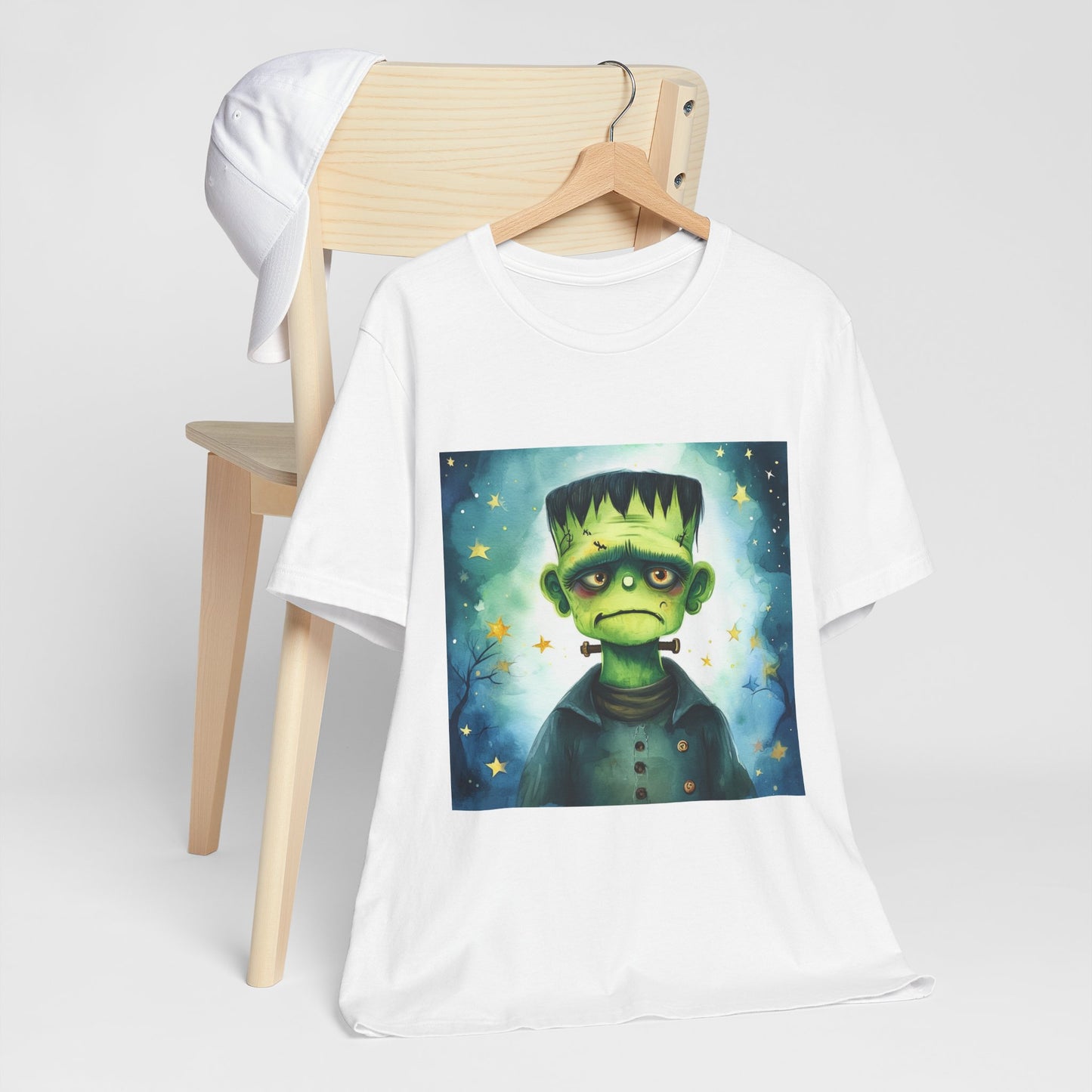 Cute Frankenstein Monster Unisex Jersey Short Sleeve Tee