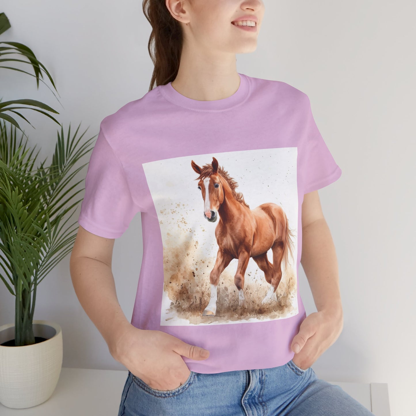 Baby Quarter horse Unisex Jersey Short Sleeve Tee