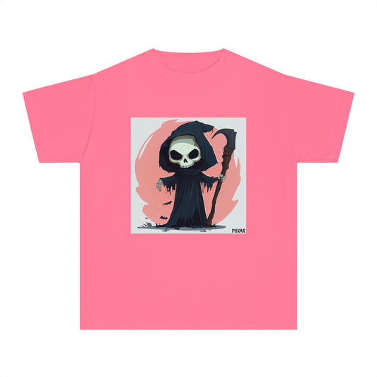 Cute Pink Grim Reaper Youth Midweight Tee