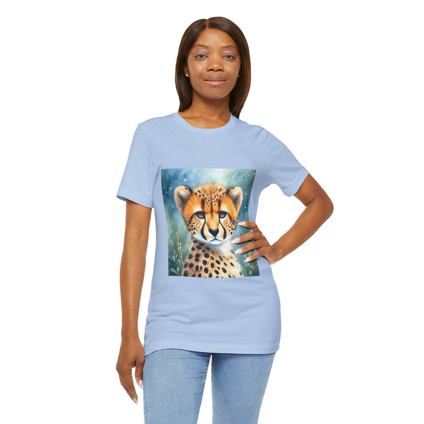 Cheetah Unisex Jersey Short Sleeve Tee