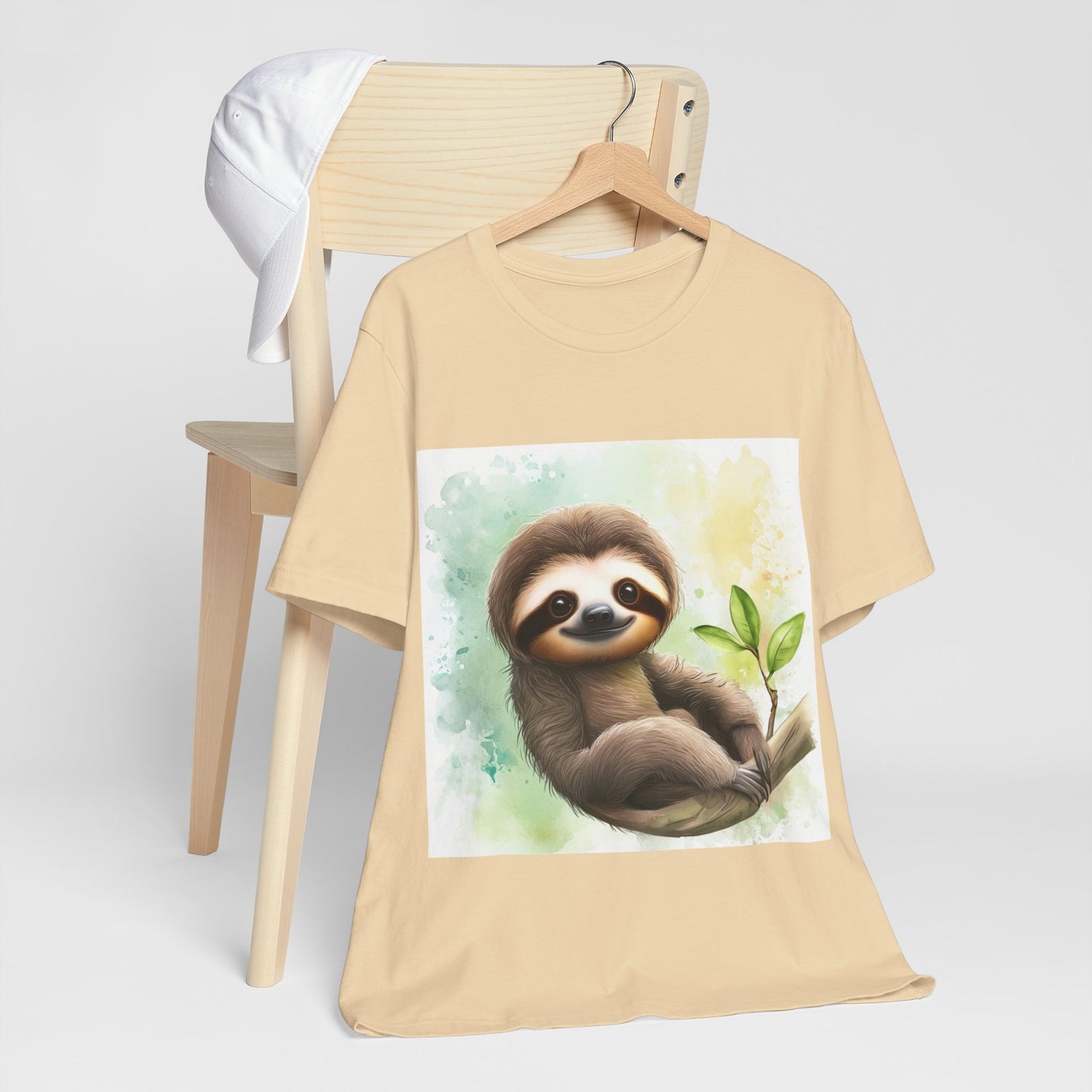 Cute Sloth Unisex Jersey Short Sleeve Tee