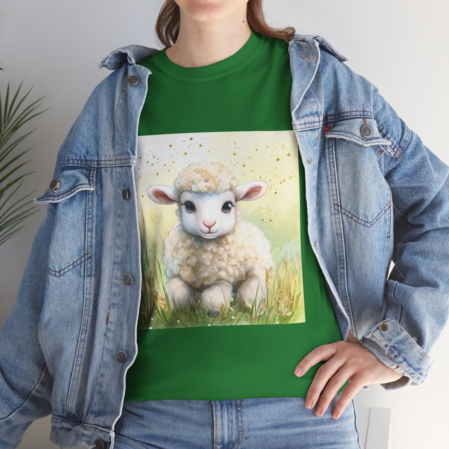 Baby Lamb Unisex Heavy Cotton Tee