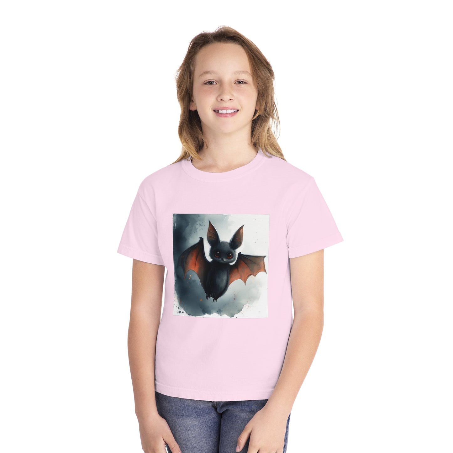 Adorable Baby Bat Youth Midweight Tee