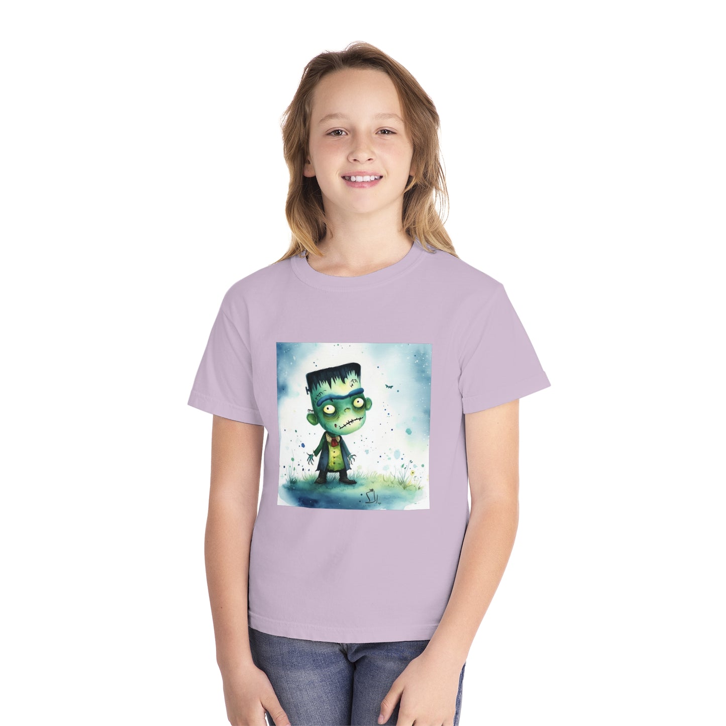 Cute Frankenstein Youth Midweight Tee