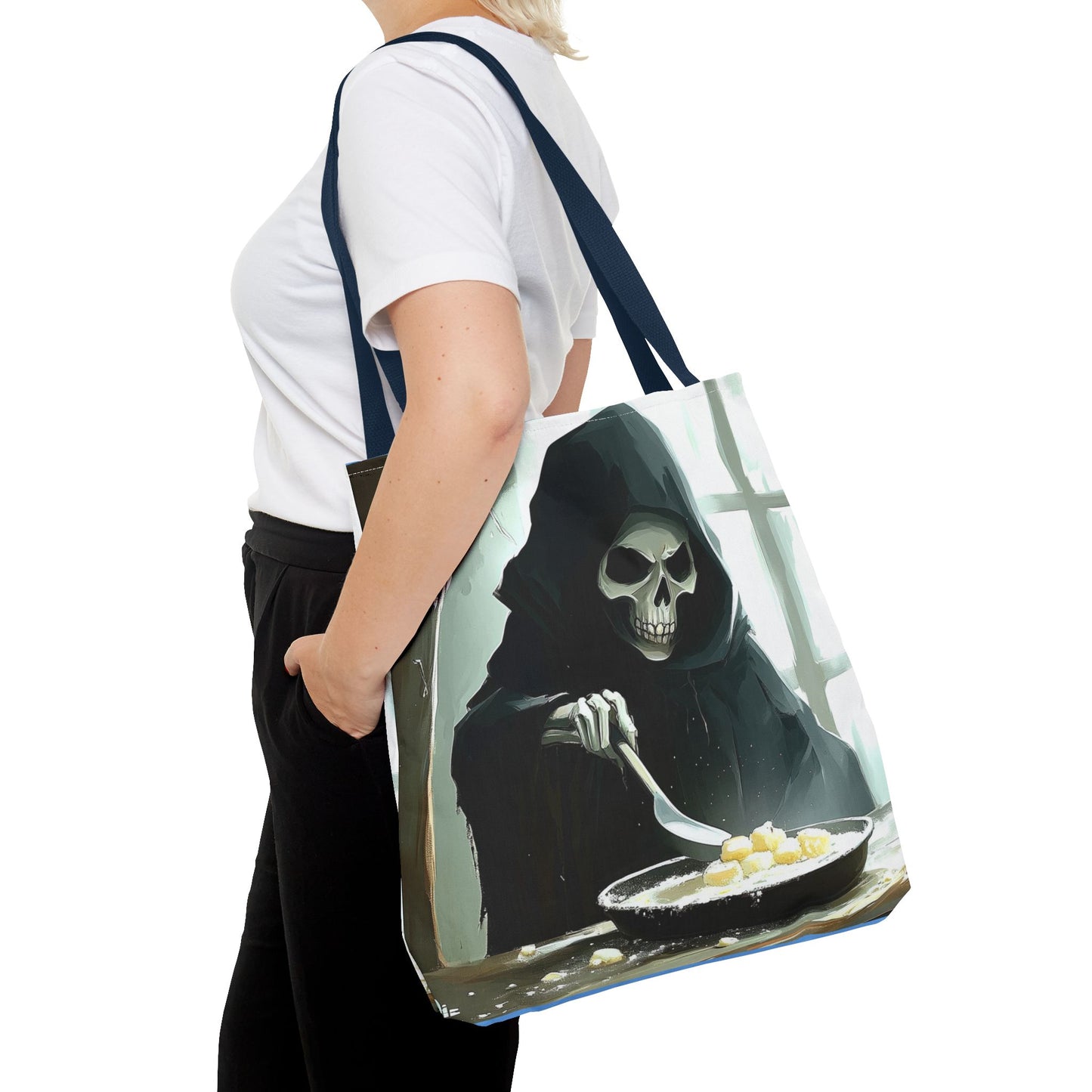 Grim Reaper Baking Tote Bag (AOP)