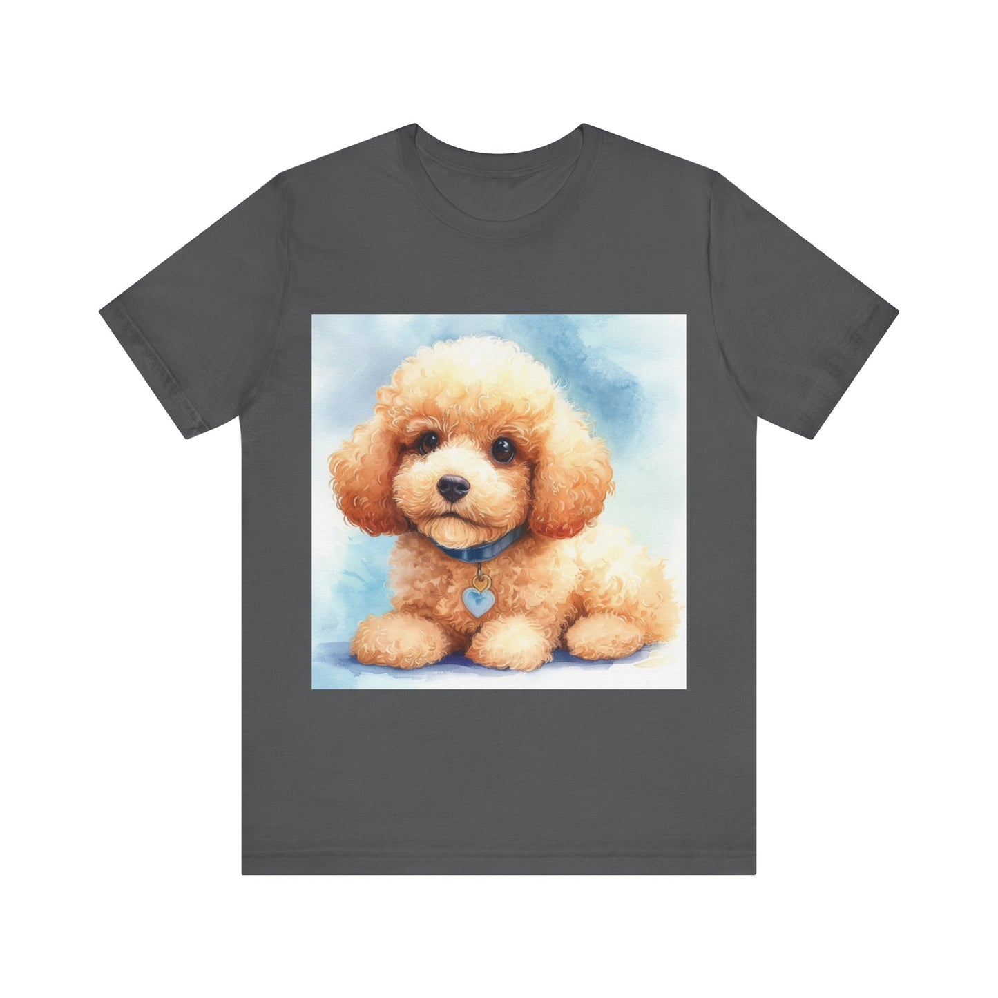 Poodle Puppy Unisex Jersey Short Sleeve Tee