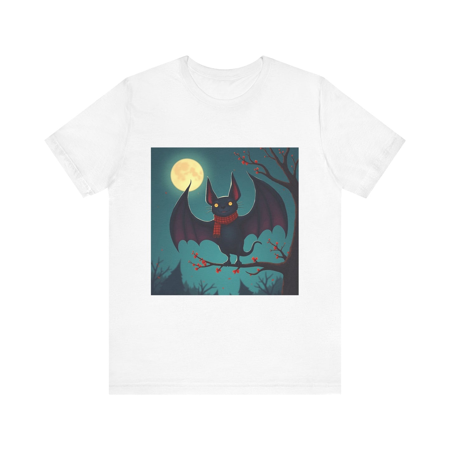 Cute Cold Bat Unisex Jersey Tee