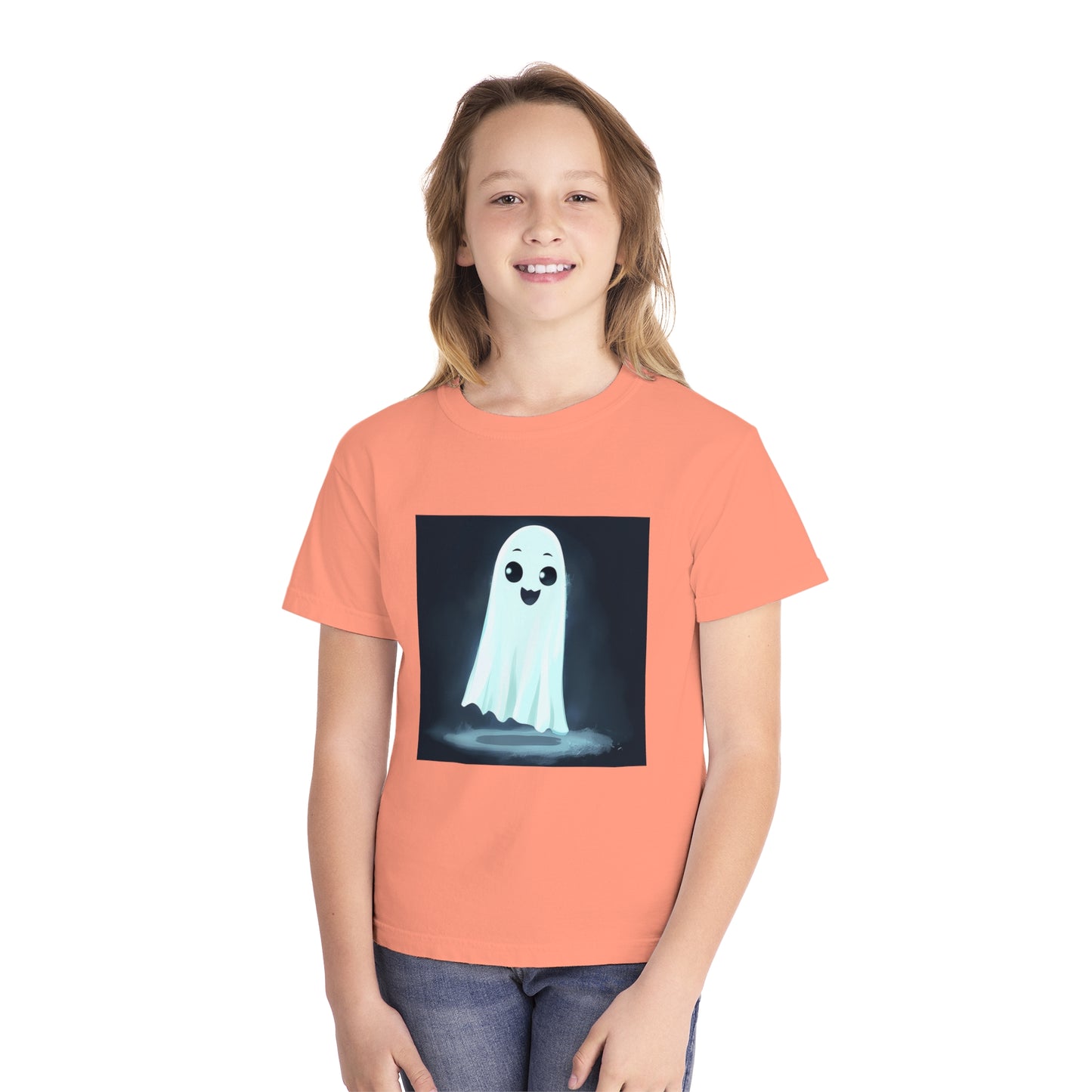 Cute Haunting Ghost Youth Midweight Tee