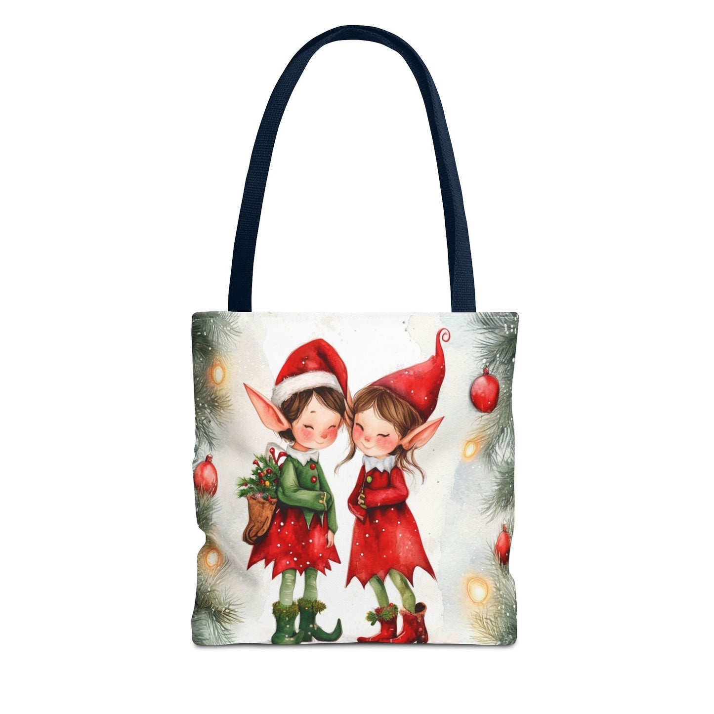 Watercolor Elves Tote Bag (AOP)