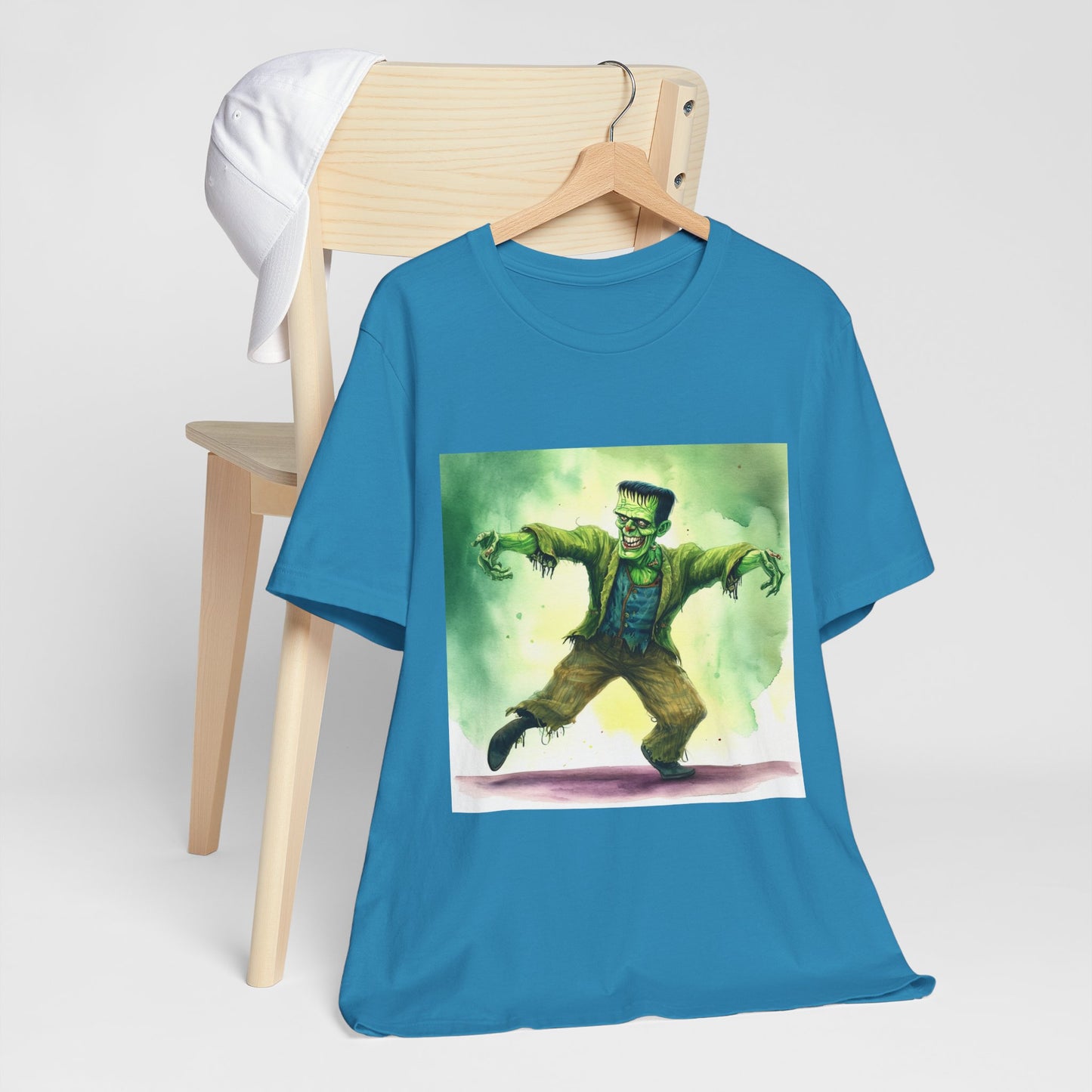 Funny Frankenstein Unisex Jersey Short Sleeve Tee