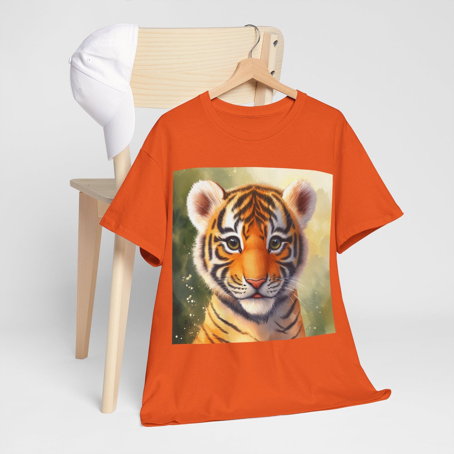 Baby Tiger Unisex Heavy Cotton Tee